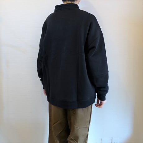 【TEXTIL NORTENHA/テキスタイル ノルテーナ】Turtle Sweat Shirts　タートルスウェットシャツ　ブラック