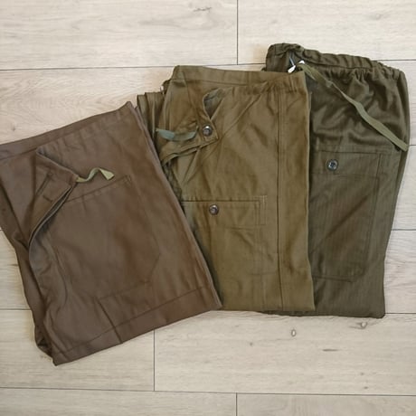 【Czech Army 80's Cook Pants DeadStock】チェコ軍 80's コックパンツ DeadStock