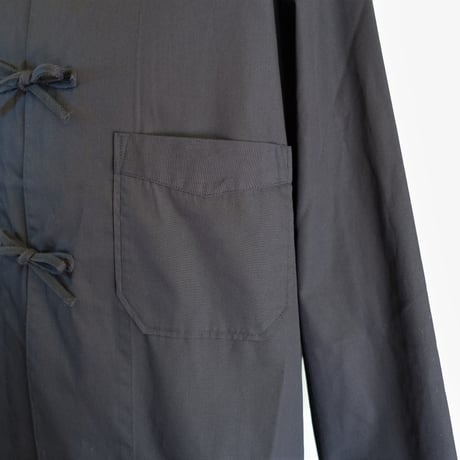 【ARMY TWILL/アーミーツイル】Cotton Polyester Plain Wave Tape Shirt　コットンポリエステル プレーンウィーブ テープシャツ　ブラック
