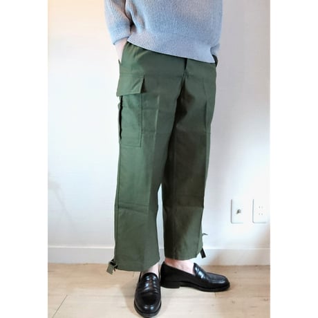 【Belgium Army M-88 Field Pants Remake Pocket DeadStock】ベルギー軍 M-88 フィールドパンツ リメイクポケット DeadStock