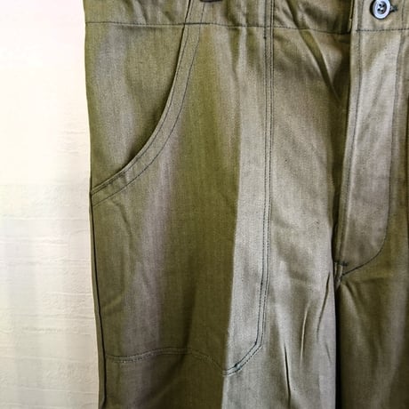 【Czech Army 80's Easy Pants DeadStock】チェコ軍 80's イージーパンツ DeadStock