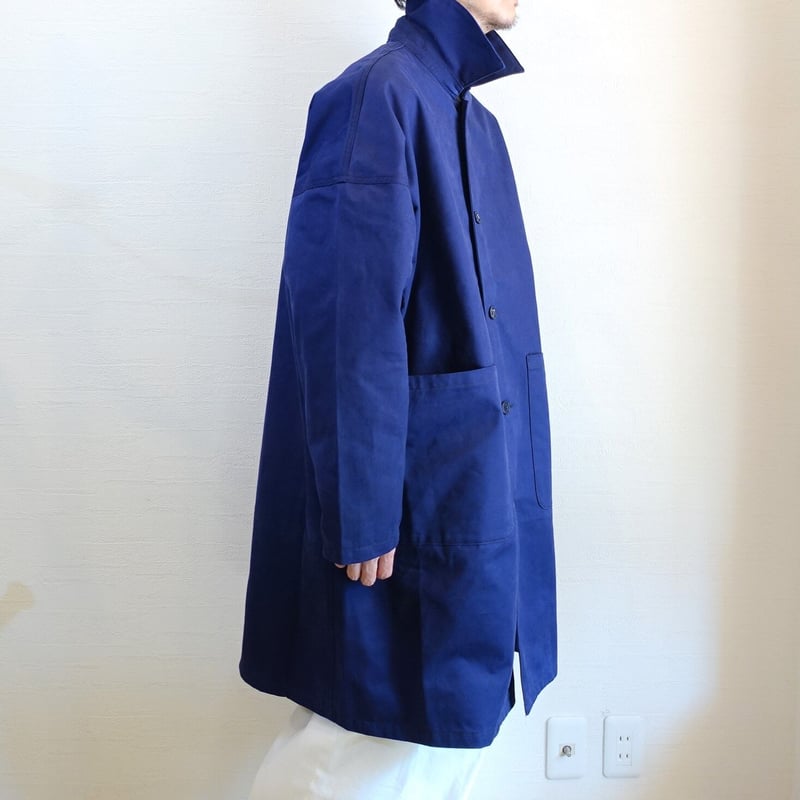 Yarmo/ヤーモ】 DUSTER COAT ダスターコート ネイビー | GROWER