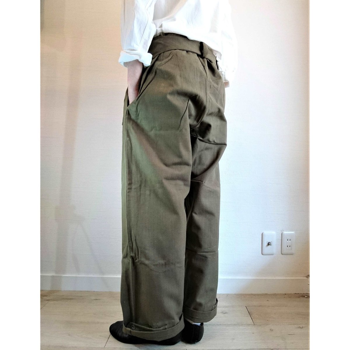 French Army M Motorcycle Pants DeadStockフラ