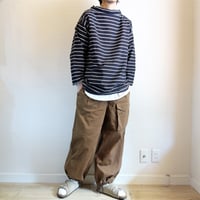 【ARMY TWILL/アーミーツイル】Light Herringbone Over Pants ライトヘリンボーン オーバーパンツ　ブラウン