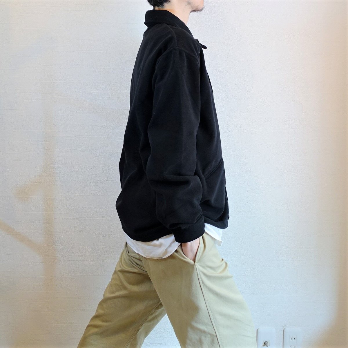 Massaua/マッサワ】Fleece Work Blouson フリースワークブルゾン