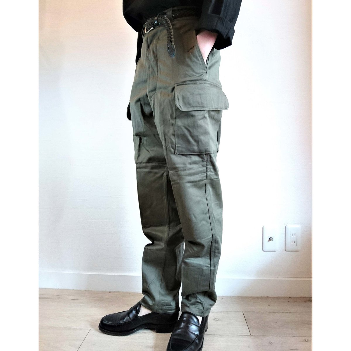 【French Army M-64 Cargo Pants DeadStock】フランス軍 M-64 カーゴパンツ DeadStock