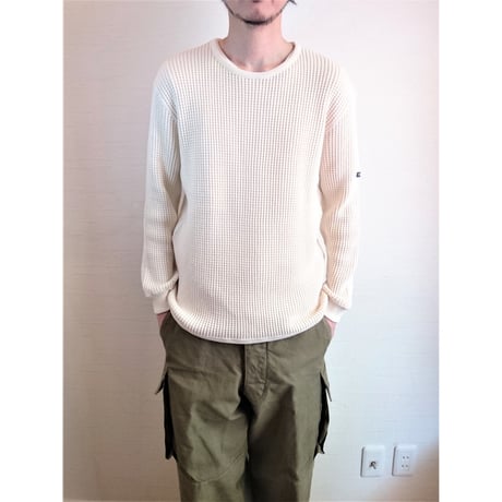 【Tieasy AUTHENTIC CLASSIC/ティージーオーセンティッククラシック】SUPER THERMAL CREW  スーパーサーマルクルー　ナチュラル
