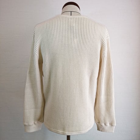 【Tieasy AUTHENTIC CLASSIC/ティージーオーセンティッククラシック】SUPER THERMAL CREW  スーパーサーマルクルー　ナチュラル