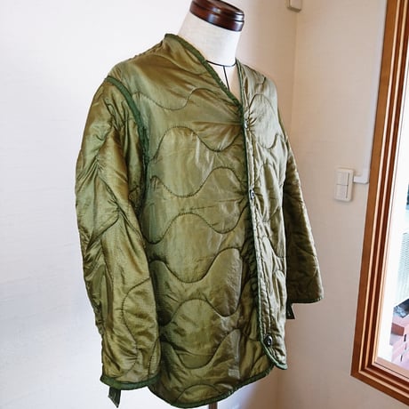 【US. Army M-65 Field Jacket Quilting Liner Used】アメリカ軍 M-65 フィールドジャケット キルティングライナー Used