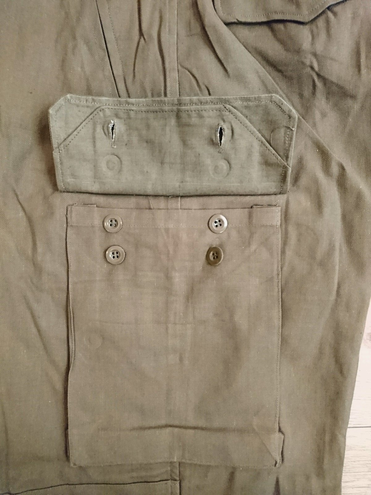 French Army M-47 Cargo Pants Early Model DeadS French Army M-47 Cargo Pants Early Model DeadS