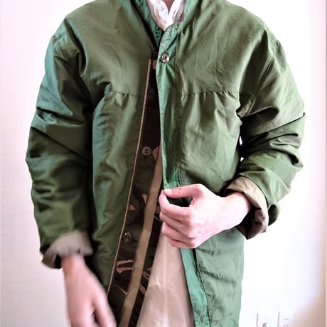 【Netherlands Army GORE-TEX Liner Coat  Used  Camo】オランダ軍  ゴアテックス ライナーコート Used　カモフラージュ