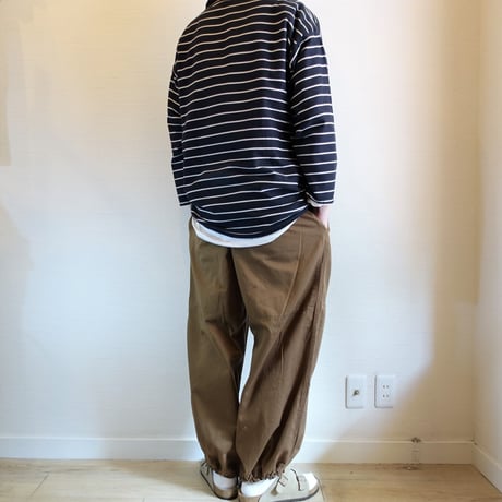 【ARMY TWILL/アーミーツイル】Light Herringbone Over Pants ライトヘリンボーン オーバーパンツ　ブラウン