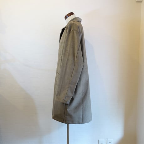 【Massaua/マッサワ】Corduroy Work Coat コーデュロイ ワークコート　グレー