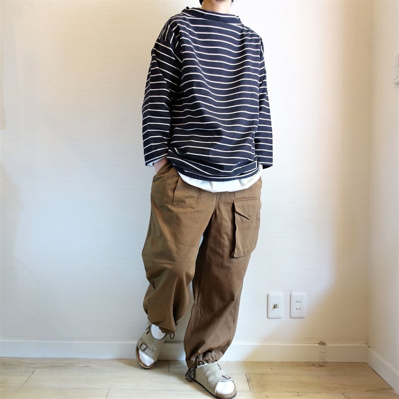 ★ヘリンボーン★ BEAMS LIGHTS ダッフルコート バンブー カーキ M BEAMS F（ビームスF）【別注】INVERTERE / ヘリンボーン