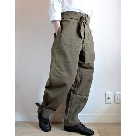 【French Army M-35 Motorcycle Pants DeadStock】フランス軍 M-35 モーターサイクルパンツ DeadStock