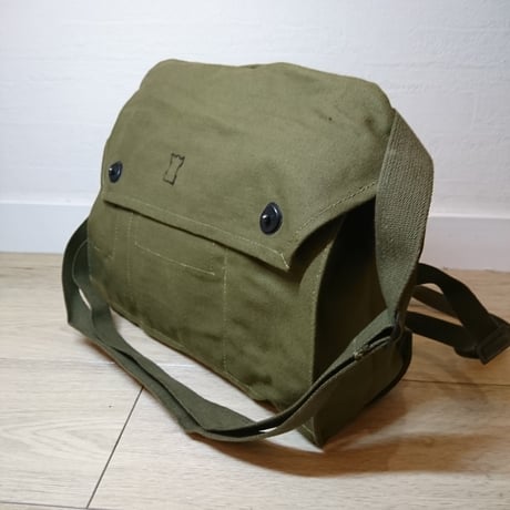【Finland Army Canvas Shoulder Bag DeadStock】フィンランド軍キャンバスショルダーバッグ DeadStock
