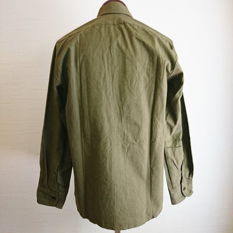 【Greece Army Utility Shirt used】ギリシャ軍 ユーティリティシャツ　used