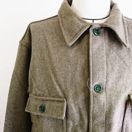 【 Italian Army Wool Jacket DeadStock】イタリア軍 ウールジャケット  DeadStock
