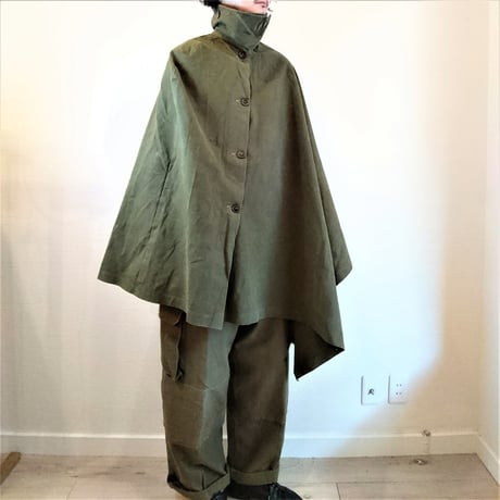 【Netherlands Army 50's Sniper Cape Used】オランダ軍 50's スナイパーマント Used