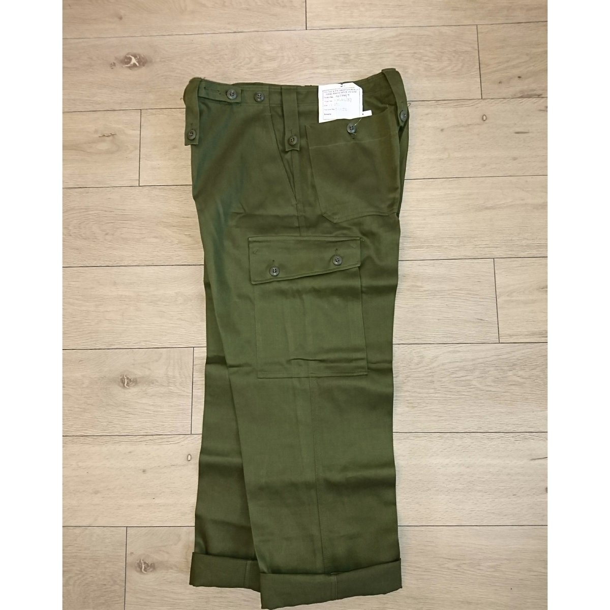 パンツ 80's Australian Army Fatigue Cargo Pants Australian Army 80´S Fatigue Pants DeadStock】オ