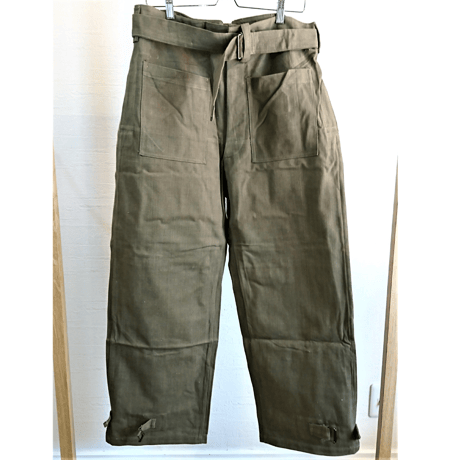 【French Army M-35 Motorcycle Pants DeadStock】フランス軍 M-35 モーターサイクルパンツ DeadStock