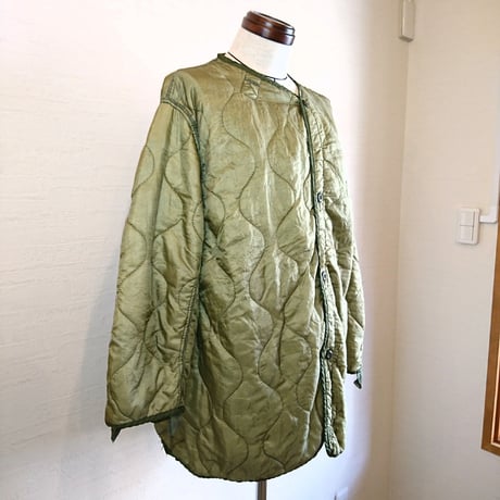【US. Army M-65 Field Parka Quilting Liner Used】アメリカ軍 M-65 フィールドパーカー キルティングライナー Used