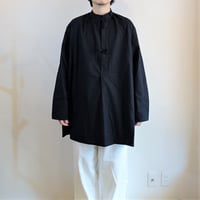 【ARMY TWILL/アーミーツイル】Cotton Slab Smock コットンスラブ スモック　ブラック