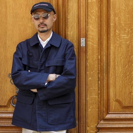 【Le Sans Pareil for JUMPEI SEKI HUNTING JACKET】　ネイビー