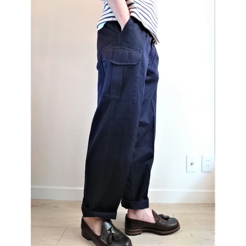 Royal Navy Cargo Pants Used】イギリス海軍 カーゴパンツ Us