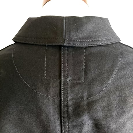 【Le Sans Pareil/ル サン パレイユ】コットンモールスキン トラディショナル カバーオール　ブラック