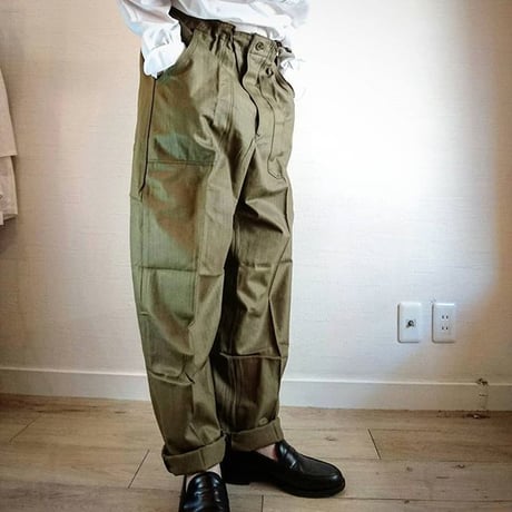 【Czech Army 80's Easy Pants DeadStock】チェコ軍 80's イージーパンツ DeadStock
