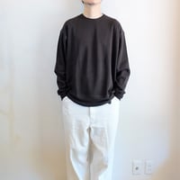 【gicipi/ジチピ】IPPOPOTAMO イッポポータモ（スウェット風ニットソー）　ブラウン