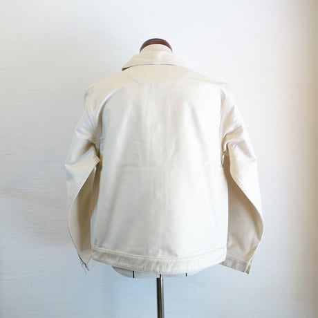【Le Sans Pareil/ル サン パレイユ】コットンモールスキン メカニカル ジャケット　アイボリー
