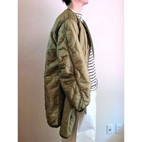 【US. Army M-65 Field Parka Quilting Liner Used】アメリカ軍 M-65 フィールドパーカー キルティングライナー Used