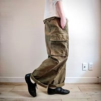 【French Army M-47 Cargo Pants Early Model DeadStock】フランス軍 M-47 カーゴパンツ 前期型 DeadStock