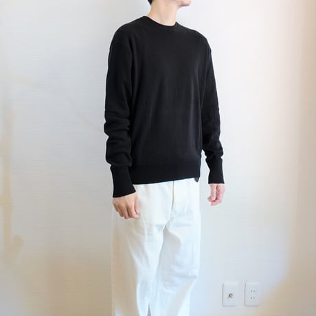 再入荷【gicipi/ジチピ】LUPO ルーポ（クルーネック）　ブラック　グレー