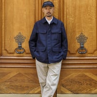 【Le Sans Pareil for JUMPEI SEKI HUNTING JACKET】　ネイビー