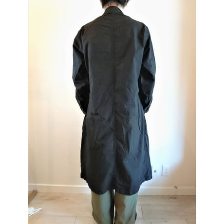 【US.Army 80's Inspector Coat DeadStock Fabric Dyeing】アメリカ軍 80's インスペクターコート DeadStock 後染め　ブラック