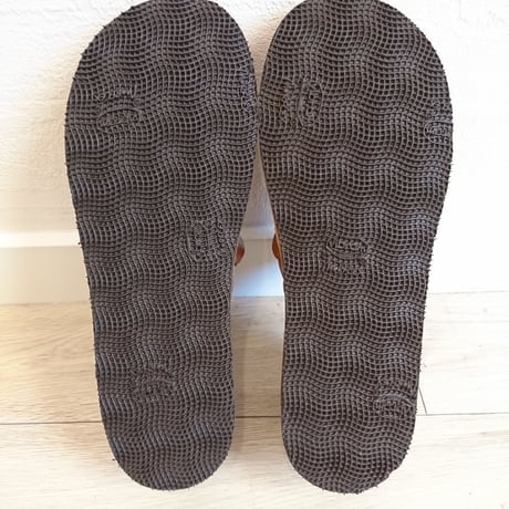【Fracap/フラカップ】バケッタレザーシューズ　ブラウン