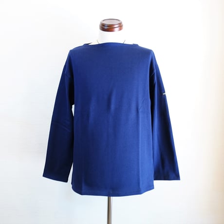 【SAINT JAMES/セントジェームス】OUESSANT SHIRT ウエッソン シャツ　ネイビー