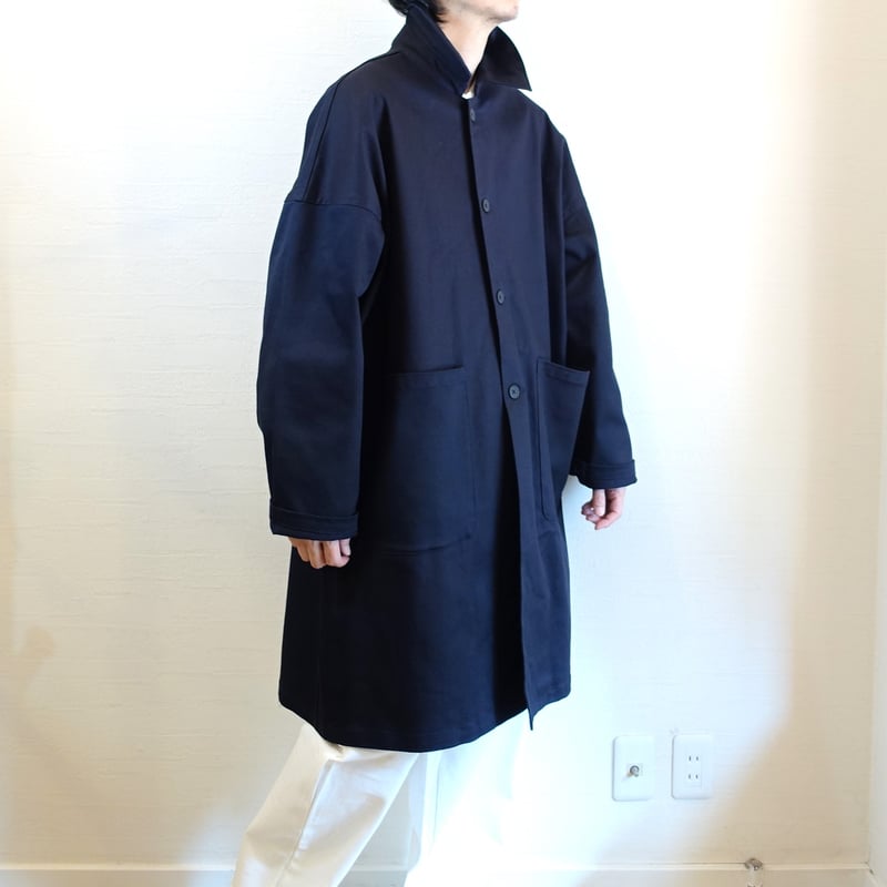 Yarmo/ヤーモ】 DUSTER COAT ダスターコート ミッドナイト Yarmo/ヤーモ】 DUSTER COAT ダスターコート ミッドナイト