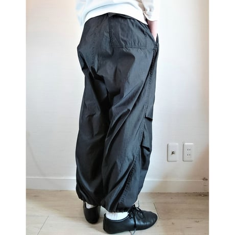 【US.Army Snow Camo Pants Remake Pocket DeadStock】アメリカ軍  スノーカモパンツ リメイクポケット 後染めブラック  DeadStock