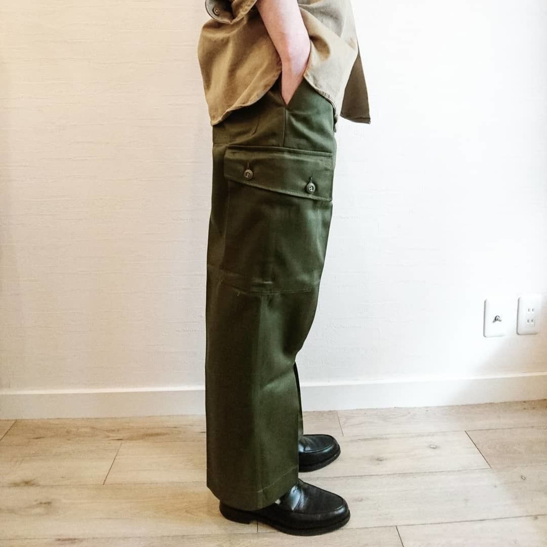 パンツ 80's Australian Army Fatigue Cargo Pants Australian Army 80´S Fatigue Pants DeadStock】オ
