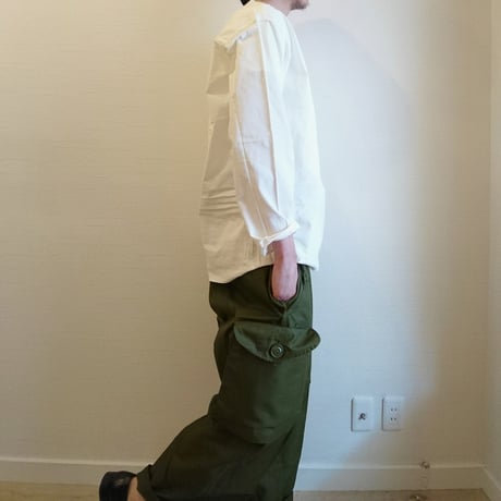 【Russian Military Sleeping Shirt Henley Neck DeadStock】ロシア軍 スリーピングシャツ ヘンリーネック DeadStock