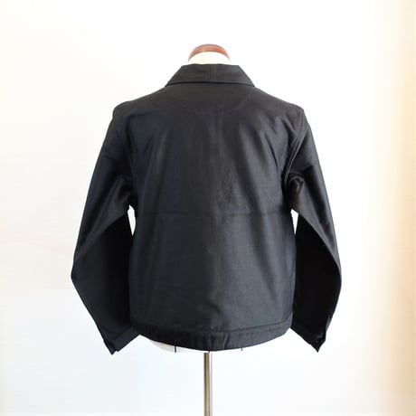 【Le Sans Pareil/ル サン パレイユ】コットンモールスキン メカニカル ジャケット　ブラック