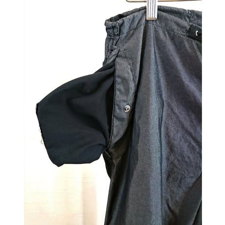 【US.Army Snow Camo Pants Remake Pocket DeadStock】アメリカ軍  スノーカモパンツ リメイクポケット 後染めブラック  DeadStock