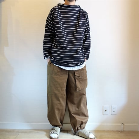 【ARMY TWILL/アーミーツイル】Light Herringbone Over Pants ライトヘリンボーン オーバーパンツ　ブラウン
