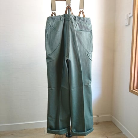 【Swedish Army 50's Prisoner Pants DeadStock】 スウェーデン軍 50's プリズナーパンツDeadStock
