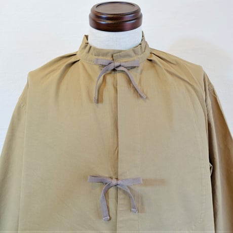 【ARMY TWILL/アーミーツイル】Broken Twill Smock ブロークン ツイル スモック　ベージュ