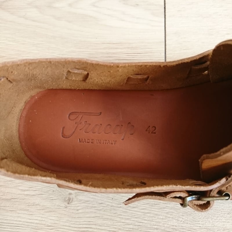 Fracap フラカップ　バケッタ　41 26.5 ブラウン　オーロラシューズ Fracap フラカップ バケッタ 41 26.5 ブラウン オーロラシューズ